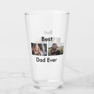 Verre best dad ever happy fête des pères ajouter votre p