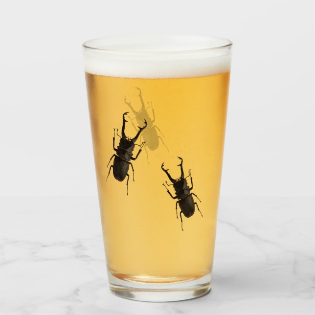 Verre Béton de la tige (Devant (rempli))