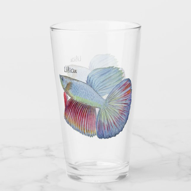 Verre Betta Fish Glass (Devant)