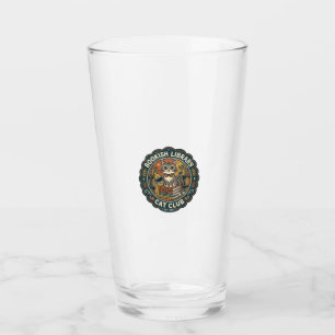 Verre Bibliothèque livresque Chat POD Vector Art - Bibli