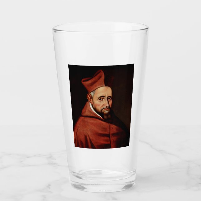 Verre Bibliothèque romaine Saint-Robert Bellarmin Art (Devant)