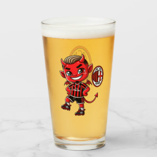 Verre Bicchiere Milan calcio