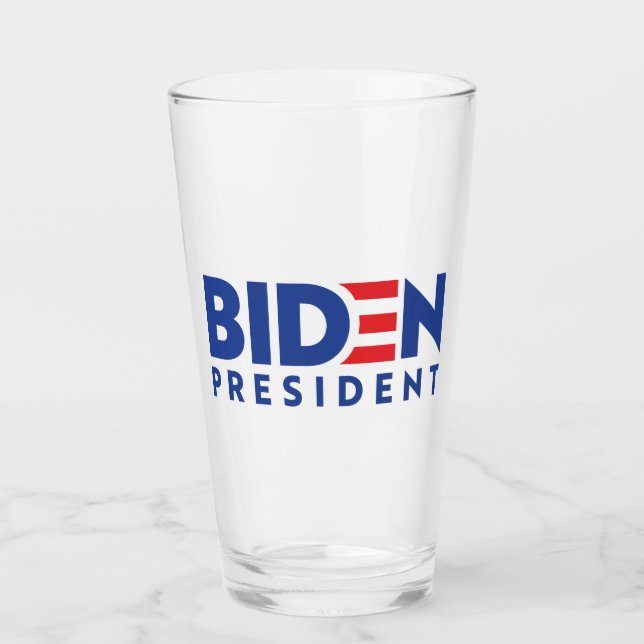 Verre Biden Président (Devant)