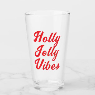 Verre Bière de Noël drôle stylée moderne cool