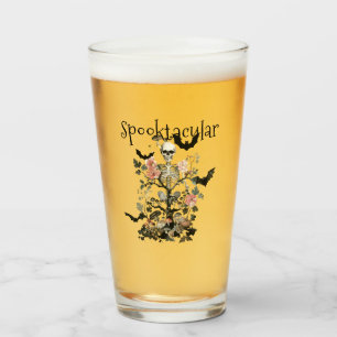 Verre Bière Halloween Costume Forêt Hantée