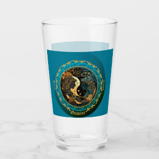 Verre Bière personnalisable Gemini Zodiac