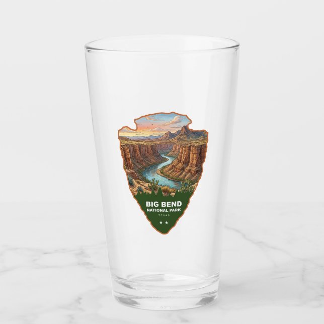Verre Big Bend National Park Arrowhead (Devant)