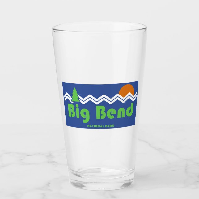 Verre Big Bend National Park Retro (Devant)