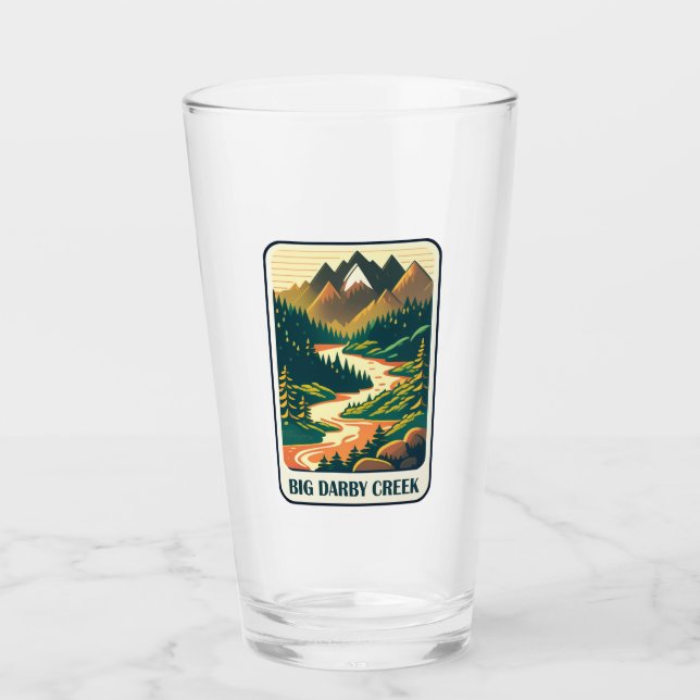 Verre Big Darby Creek Ohio Couleurs (Devant)