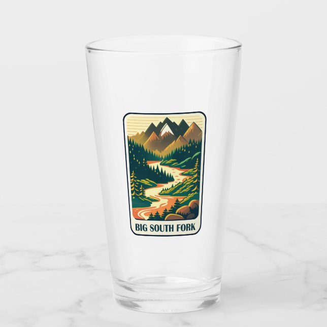 Verre Big South Fork River Tennessee Kentucky Couleurs (Devant)