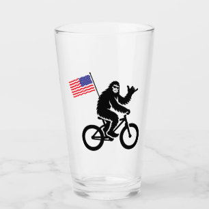 Verre Bigfoot Cyclisme Drapeau Américain