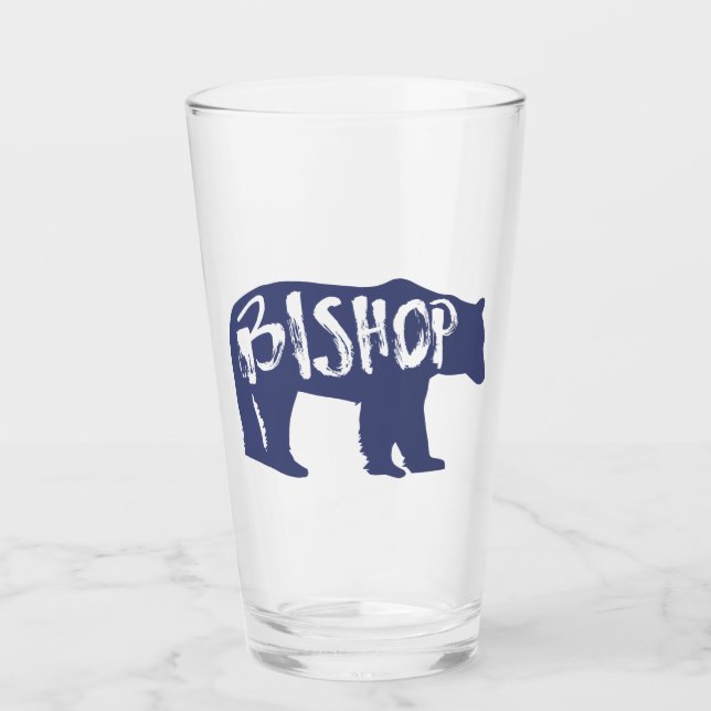 Verre Bishop California Bear (Devant)