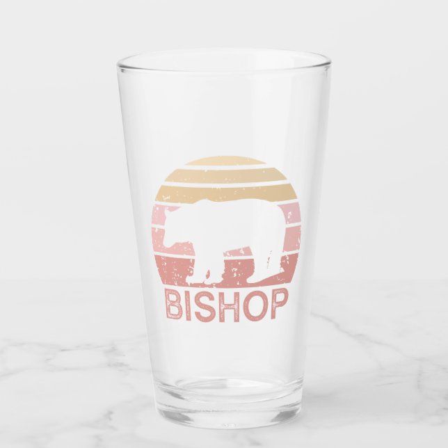 Verre Bishop California Retro Bear (Devant)