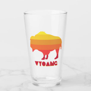 Verre Bison du Wyoming