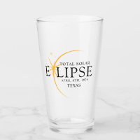 Black & Gold 2024 Texas Total Solar Eclipse