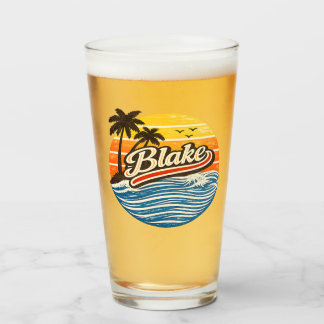 Verre Blake Retro Sunset Name Design