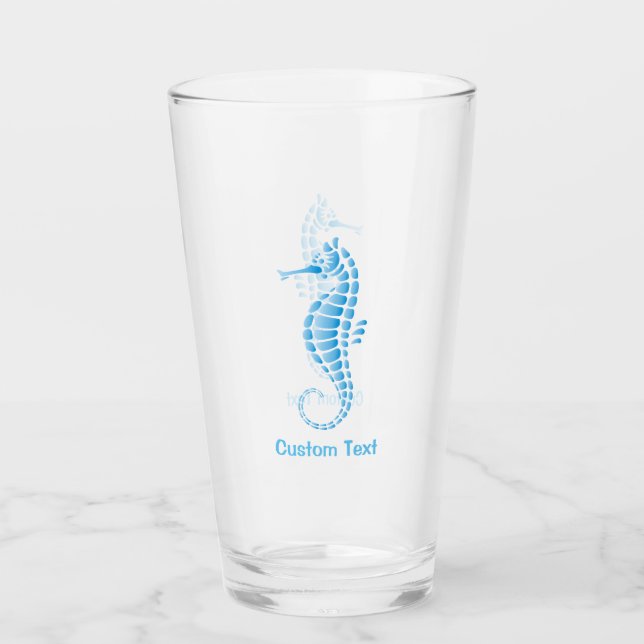Verre Bleu marin (Devant)
