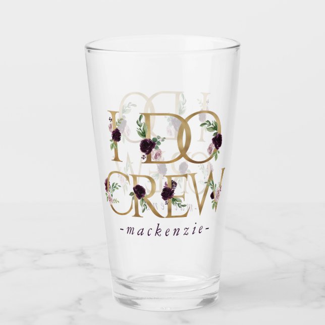 Verre Boho Bling | Bachelorette Bridal Party I Do Crew (Devant)