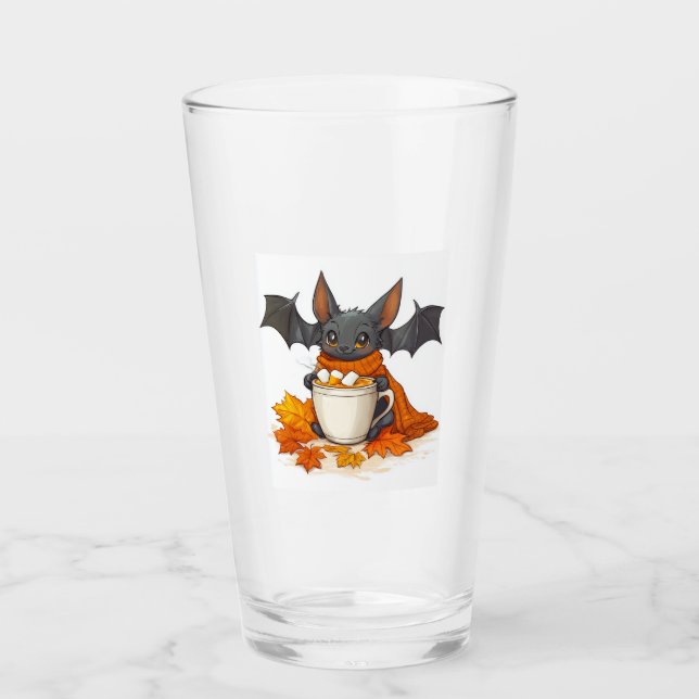 Verre Boisson à la citrouille de vampire (Devant)
