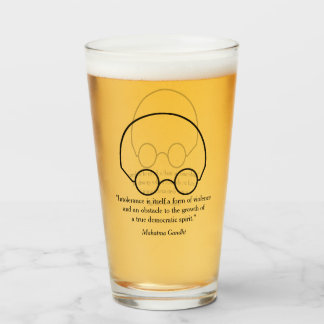 Verre Boisson intelligente - Citation de Gandhi 1