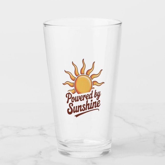 Verre Bonjour été (Devant)