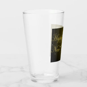 Verre Bonne Année Champagne Pailleté