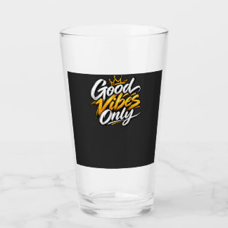 Verre Bonne énergie uniquement Citation Inspirante d'éne