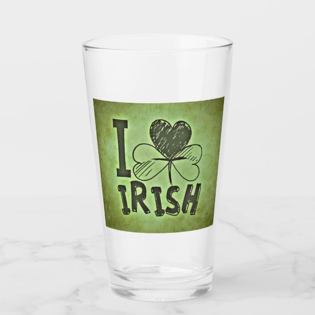 Verre Bonne Saint Patrick's Day (Devant)