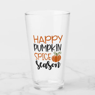 Verre Bonne saison des épices Citrouilles - automne