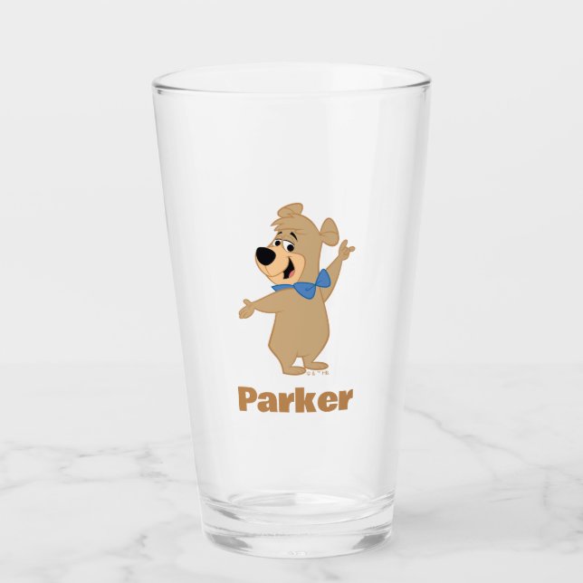 Verre Boo Boo Bear Armoiries Large (Devant)