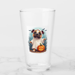 Verre Boo le bouledogue fantôme