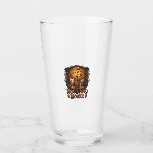 Verre Boos Booze Halloween Crâne Bouteille Bière Vin Cha