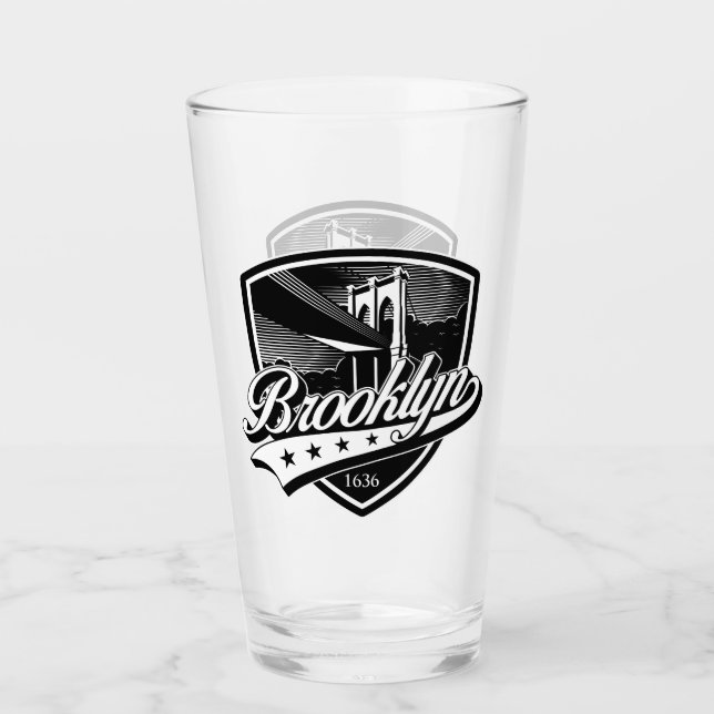 Verre Bouclier de Brooklyn avec motif Swoosh (Devant)