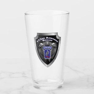Verre Bouclier de la 173e brigade aéroportée