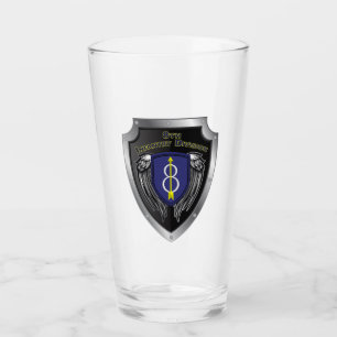 Verre Bouclier de la 8e division d'infanterie “Pathfinde