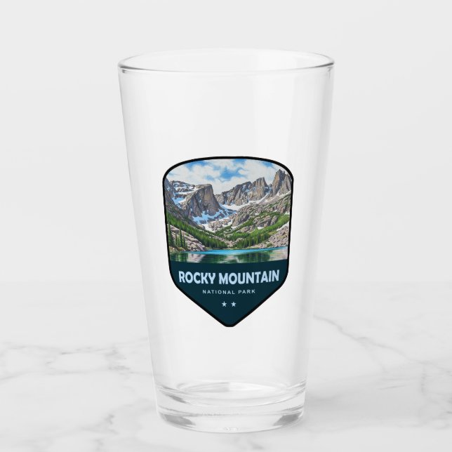Verre Bouclier du parc national de Rocky Mountain (Devant)