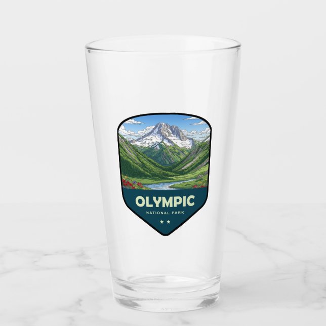 Verre Bouclier du parc national Olympique (Devant)