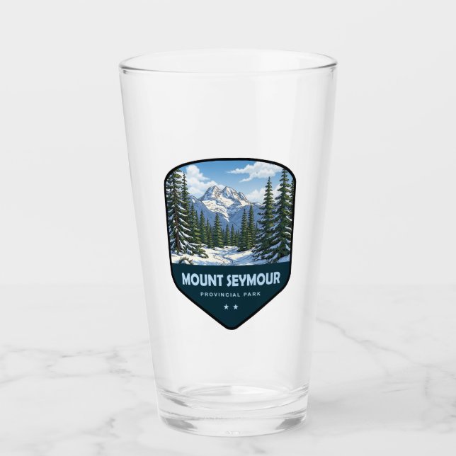 Verre Bouclier du parc provincial Mount Seymour (Devant)