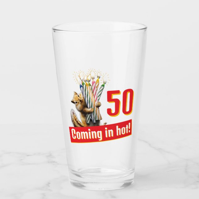 Verre Bougies d'anniversaire de Tamia (Devant)