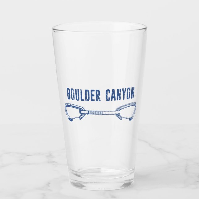 Verre Boulder Canyon Colorado Escalade Quickdraw (Devant)