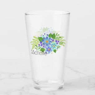 Verre Bouquet floral