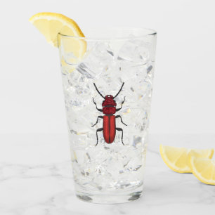 Verre Bousier rouge