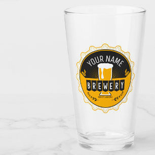 Verre Brasserie personnalisée Artisanat Bière Bouteille 