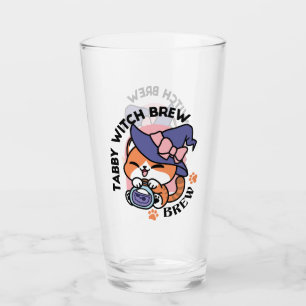 Verre Brassin de Sorcière Tigré – Joli Design de Chat d'