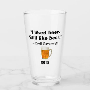 Verre Brett Kavanaugh Cour Suprême J'Aime La Bière