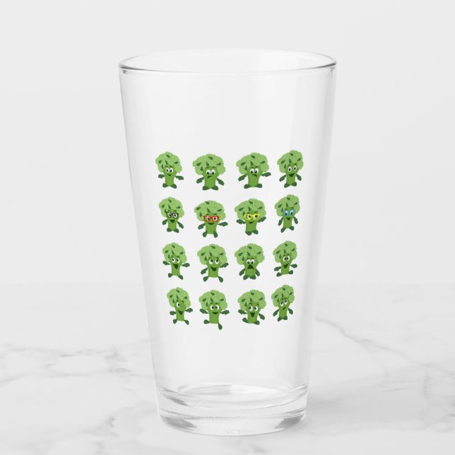 Verre brocoli (Devant)