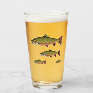 Verre Brook Trout Pub Glass