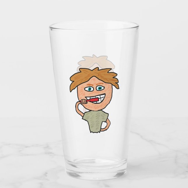 Verre Brossage des dents (Devant)