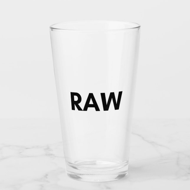 Verre brut (Devant)