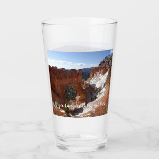Verre Bryce Canyon Pont naturel Paysage neigeux Photo